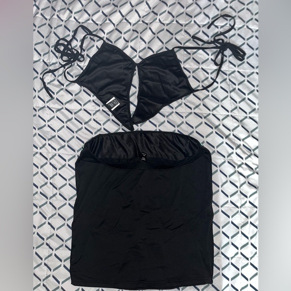 SHEIN Reflective Geometric Pattern Set - Picture 4 of 5